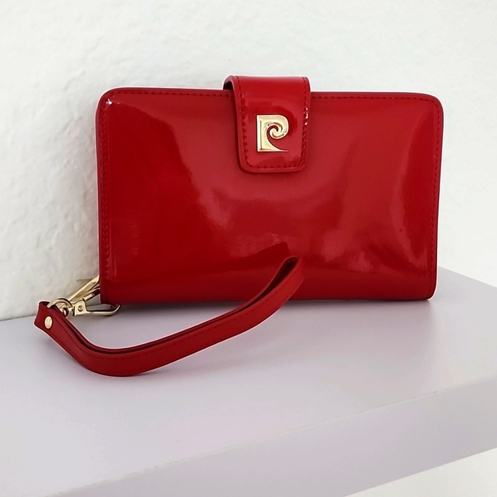 Pierre Cardin Women's Red Leather Wallet